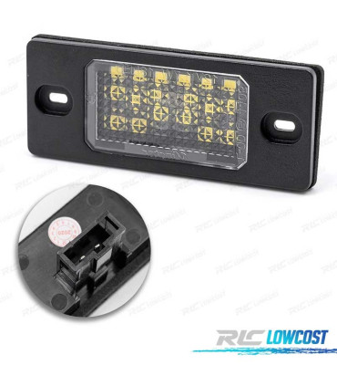 ÉCLAIRAGE PLAQUE D´IMMATRICULATION VOLKSWAGEN VW TIGUAN TOUAREG GOLF V VI VARIANT POUR PORSCHE CAYENNE LED
