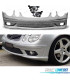 PARE-CHOCS AVANT MERCEDES W211 02-06 LOOK AMG + ANTI-BROUILLARDS ABS