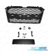 CALANDRE AUDI A4 B9 15-19 LOOK RS4 CHROMÉ NOIR PDC