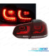 FEUX ARRIÈRE VOLKSWAGEN VW GOLF 6 08-12 LED ROUGE CLAIR
