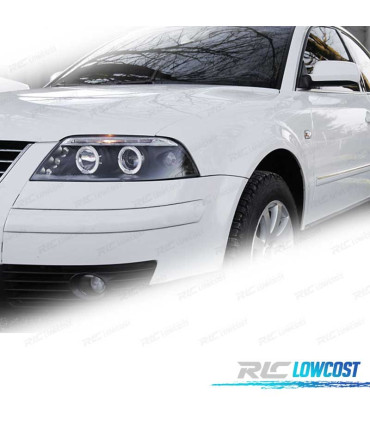 PHARES VOLKSWAGEN VW PASSAT 3BG 00-05 ANGEL EYES NOIR