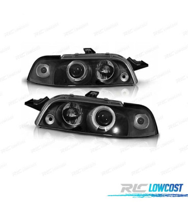 PHARES FIAT PUNTO 93-99 ANGEL EYES FOND NOIR CCFL