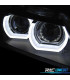 PHARES XÉNON AFS ANGEL EYES U 3D LED BMW E90 E91 08-12 FONDO NOIR