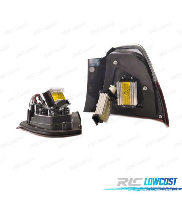 FEUX ARRIÈRE BMW E91 05-08 LED ROUGE FUMÉ FONCÉ