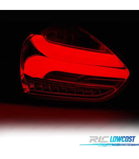 FEUX ARRIÈRE FORD FOCUS MK3 15-18 LED DYNAMIQUE NOIR FUMÉ