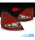 FEUX ARRIÈRE FORD FIESTA MK7 08-12 LED ROUGE CHROMÉ