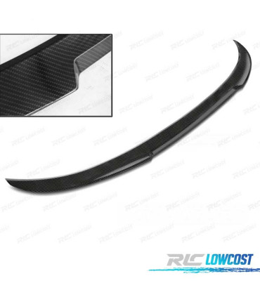 AILERON BECQUET LAME COFFRE BMW F33 F83 M4 LOOK M4 CARBONE
