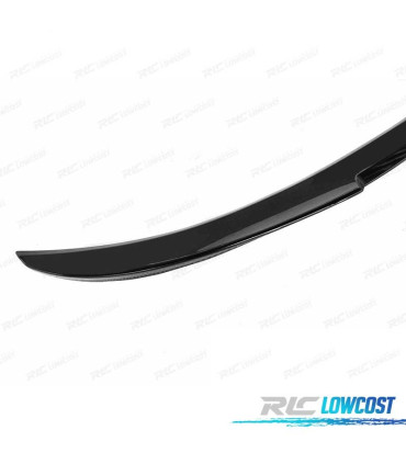 AILERON BECQUET BMW SÉRIE 4 F33 F83 CABRIO LOOK M4 NOIR BRILLANT