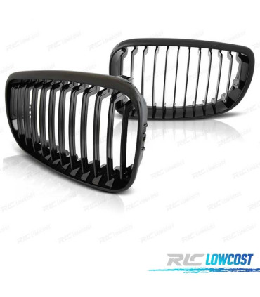 CALANDRES BMW E81 E87 E82 E88 LOOK M PERFORMANCE NOIR BRILLANT