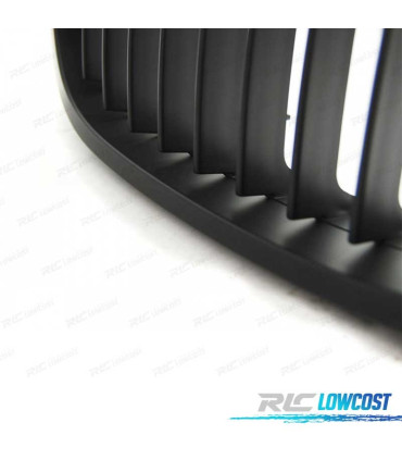 CALANDRES BMW E46 03-06 COUPÉ CABRIO NOIR MAT