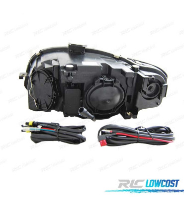 PHARE AUDI A4 B7 04-08 DAYLIGHT DRL FOND NOIR