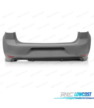 PARE-CHOCS ARRIÈRE VOLKSWAGEN VW GOLF 7 12-17 LOOK GTD