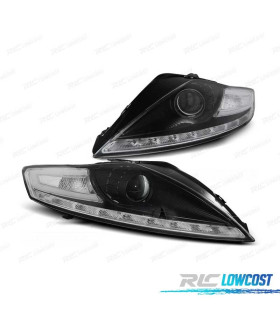 PHARES FORD MONDEO 07-10 DAYLIGHT LED FOND NOIR