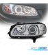 PHARES OPEL OMEGA B 94-99 ANGEL EYES CHROMÉ H7