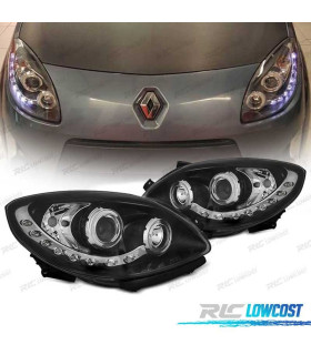 PHARES RENAULT TWINGO 07-11 LED DAYLIGHT NOIR