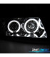PHARES VOLKSWAGEN VW PASSAT B5 3B 96-00 ANGEL EYES CCFL CHROMÉ H1