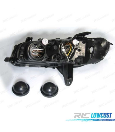 PHARES POUR OPEL OMEGA 94-99 FOND NOIR