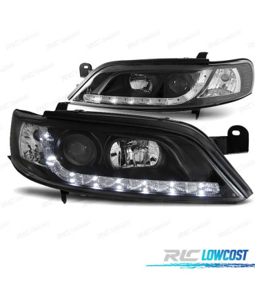 PHARES OPEL VECTRA B 99-02 DAYLIGHT FOND NOIR