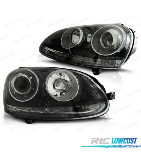 PHARES VOLKSWAGEN VW GOLF MK5 03-09 R32 FOND NOIR