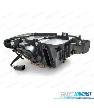 PHARES BMW F30 F31 11-15 XENON AFS ANGEL EYES DRL LED NOIR