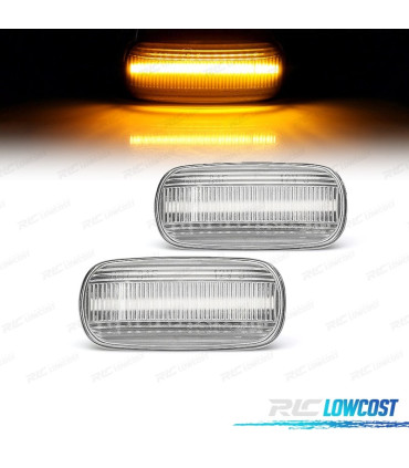 CLIGNOTANTS LATÉRAUX POUR AUDI A4 B6 00-04 A4 B7 11.04-08 LED BLANC
