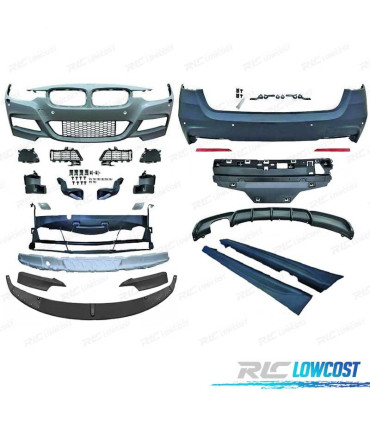 KIT CARROSSERIE BMW F31 TOURING LOOK M PERFORMANCE SORTIE DOUBLE GAUCHE