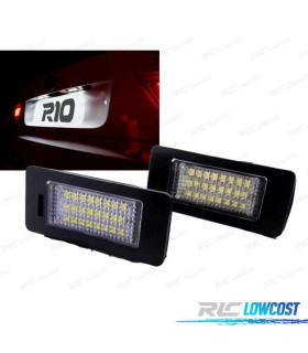ÉCLAIRAGE PLAQUE D´IMMATRICULATION AUDI Q5 A4 A5 A1 TT VOLKSWAGEN VW PASSAT B6 KOMBI SKODA CANBUS LED BLANC PUR