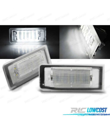 ÉCLAIRAGE PLAQUE D´IMMATRICULATION LED AUDI TT 98-06