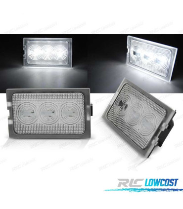 ÉCLAIRAGE PLAQUE D´IMMATRICULATION LED LAND ROVER DISCOVERY 3 05-09