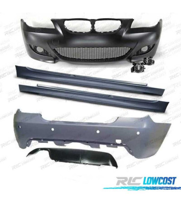 KIT CARROSSERIE BMW E60 03-07 ANTIBROUILLARD ET LAVE PHARES