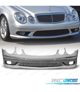 PARE CHOCS FRONTAL MERCEDES W211 02-06 PDC LOOK AMG