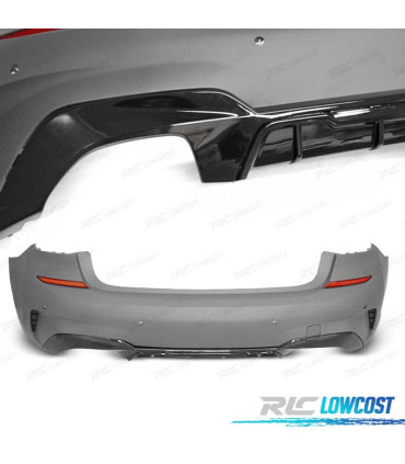 PARE CHOCS ARRIÈRE BMW G20 19-22 LOOK M PERFORMANCE 340i PDC