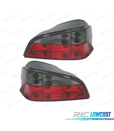 FEUX ARRIÈRE POUR PEUGEOT 106 96-03 FUMÉ
