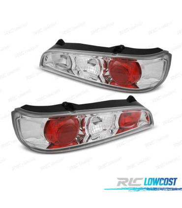 FEUX ARRIÈRE FIAT SEICENTO 600 98-10 CHROMÉ