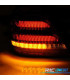 FEUX ARRIÈRE MERCEDES CLASSE C W203 00-04 BERLINE LED DYNAMIQUE FUMÉ