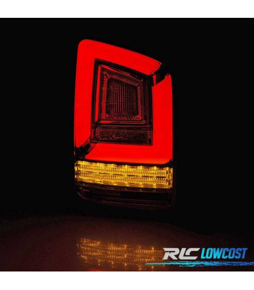 FEUX ARRIÈRE VOLKSWAGEN VW T6 15-19 TR LED DYNAMIQUE FUMÉ