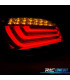 FEUX ARRIÈRE BMW E60 LCI 07-10 BERLINE LED ROUGE FUMÉ
