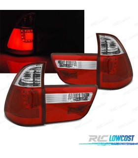 FEUX ARRIÈRE BMW X5 E53 99-03 LED ROUGE BLANC