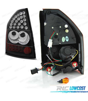 FEUX ARRIÈRE CHRYSLER 300C 300 09-10 LED NOIR