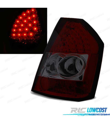 FEUX ARRIÈRE CHRYSLER 300C 300 09-10 LED ROUGE FUMÉ