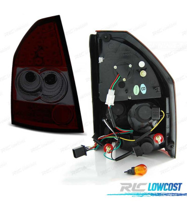 FEUX ARRIÈRE CHRYSLER 300C 300 09-10 LED ROUGE FUMÉ
