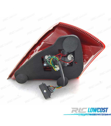 FEUX ARRIÈRE MERCEDES W221 CLASSE S LOOK W222 05-09 LED DYNAMIQUE ROUGE BLANC