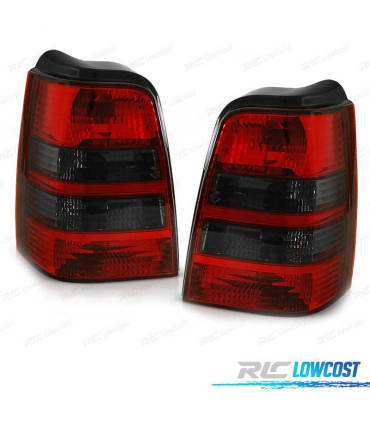 FEUX ARRIÈRE POUR VOLKSWAGEN VW GOLF 3 VARIANT 91-97 ROUGE FUMÉ LEX