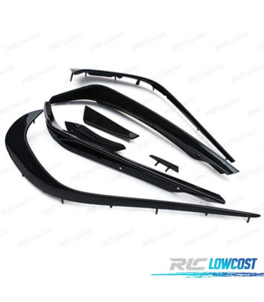 SPOILER LAME AVANT MERCEDES CLASSE A W176 LOOK AMG A45 15-18