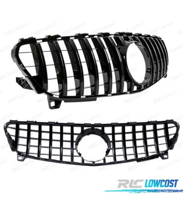 CALANDRE MERCEDES CLASSE A W176 GT 16-18 NOIR BRILLANT