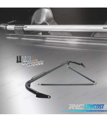 BARRE DE SUPPORT POUR BAQUETS NOIR