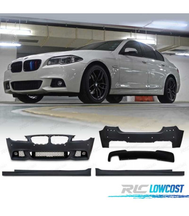 KIT CARROSSERIE BMW F10 10-13 PDC + BAS DE CAISSE LOOK M