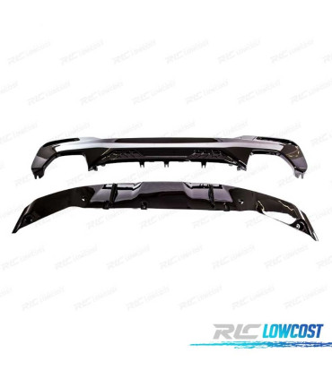 KIT SPOILERS BMW G30 G31 17-20 LOOK M PERFORMANCE NOIR BRILLANT
