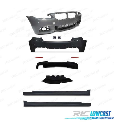 KIT CARROSSERIE BMW F10 13-17 PDC + LAVE PHARE LOOK M
