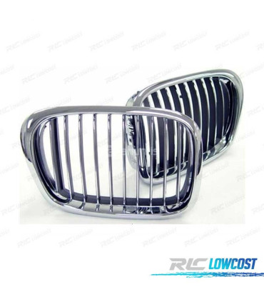 CALANDRES AVANT BMW E36 96-99 NOIR CHROMÉ